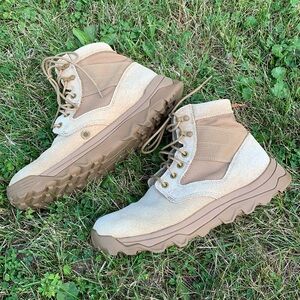 GORUCK Men’s 9 MACV-2 Boots Coyote Suede Leather Women’s 11 Rucking Hiking Boots